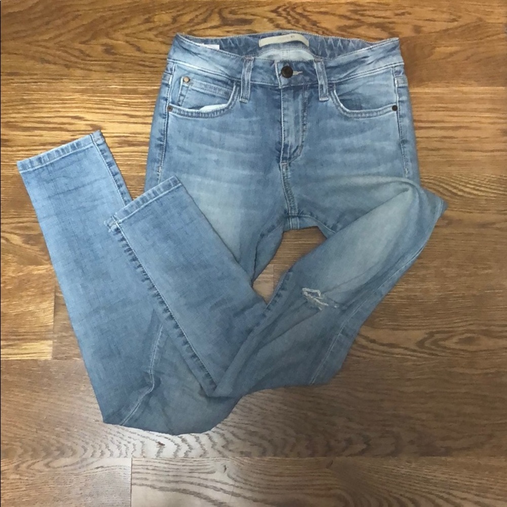 Joe’s light wash jeans